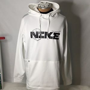 BIG SALE ☄️! $22 Nike Hoodie Thermafit NEWWITHTAGS Sz XXL, white/black letters,